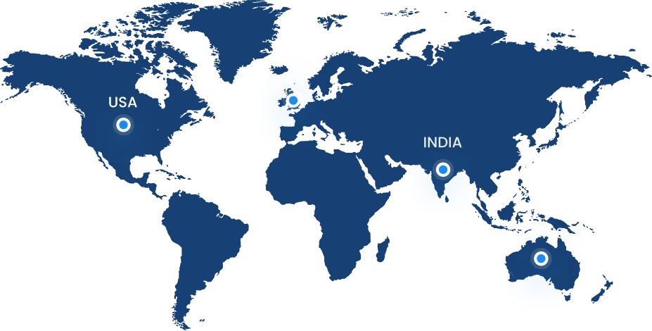Global offices map