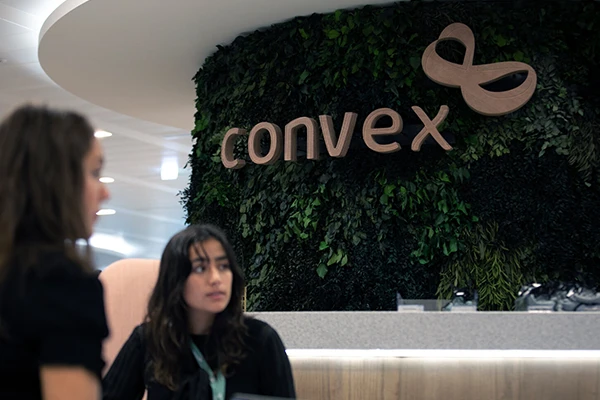 convex banner